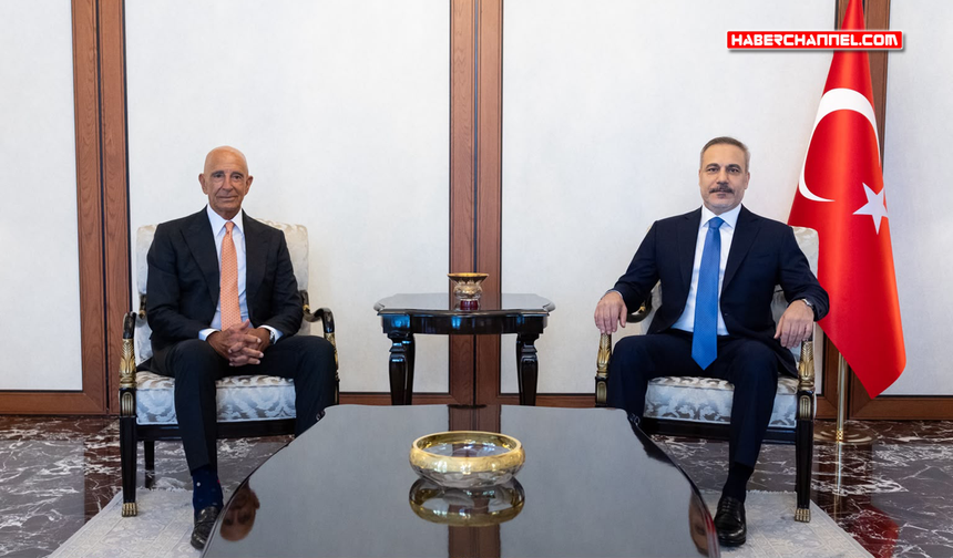 Bakan Hakan Fidan, ABD Büyükelçisi Tom Barrack ile bir araya geldi