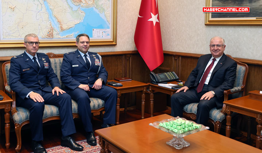 Bakan Yaşar Güler, ABD'li askeri heyeti kabul etti