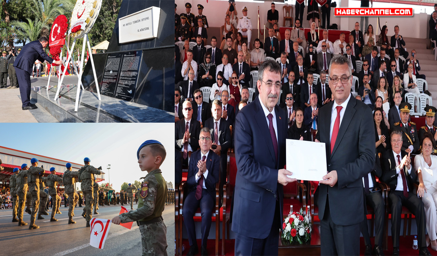 Cumhurbaşkanı Yardımcısı Cevdet Yılmaz, KKTC'de
