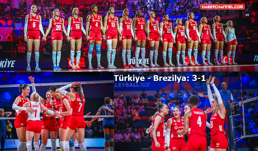 A Milli Kadın Voleybol Takımı ikinci kez Milletler Ligi şampiyonu