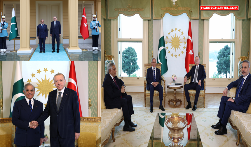 Cumhurbaşkanı Erdoğan, Pakistan Başbakanı Şerif ile bir araya geldi