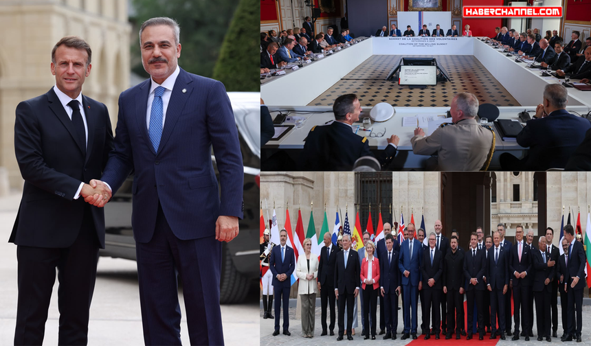 Bakan Hakan Fidan, Ukrayna konulu ‘Gönüllüler Koalisyonu Liderler Zirvesi'ne katıldı