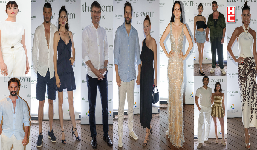 Ünlüleri Bodrum'da buluşturan görkemli açılış: The Norm Le Chic