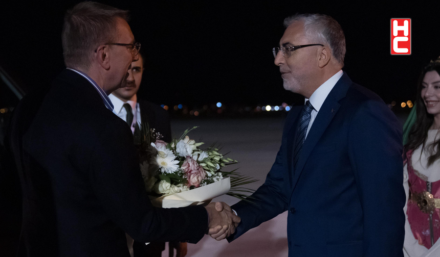 Letonya Cumhurbaşkanı Edgars Rinkēvičs, Ankara’da