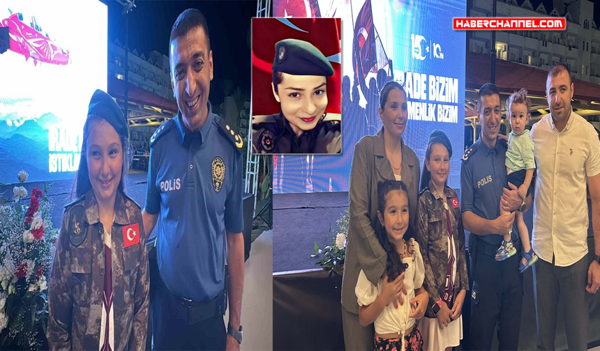 15 Temmuz şehidinin yeğenine Özel Harekat üniforması hediye edildi