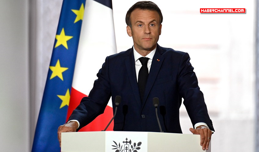 Fransa Cumhurbaşkanı Macron'dan 'Türkiye'ye teşekkür