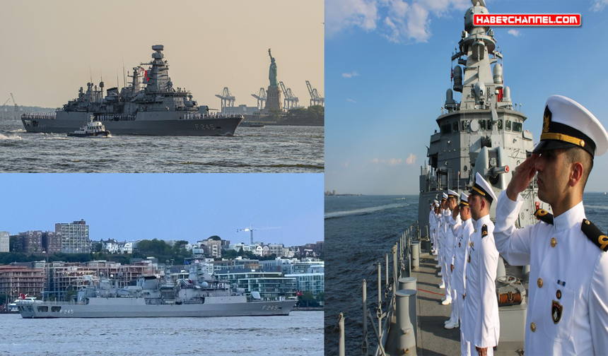 TCG Oruçreis, New York'ta