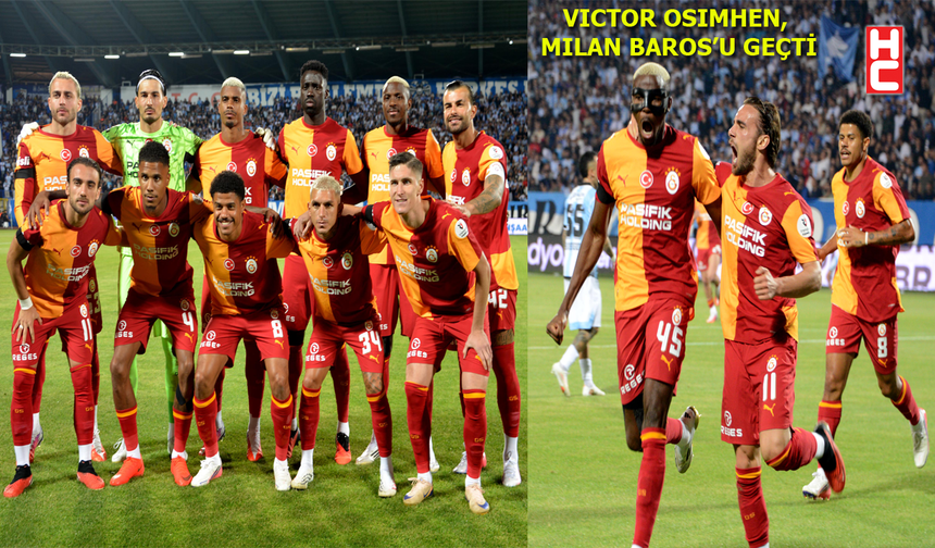 Galatasaray, Süper Lig’deki ilk galibiyetini farklı aldı