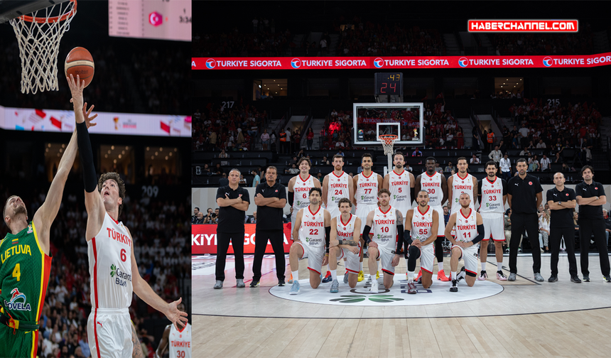 A Milli Erkek Basketbol Takımı, Litvanya’yı farklı yenerek ikinci tura galibiyetle başladı