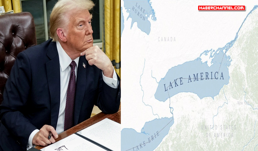 Trump, Ontario Gölü'nün adını 'Amerika Gölü' olarak değiştiren kararnameyi imzaladı