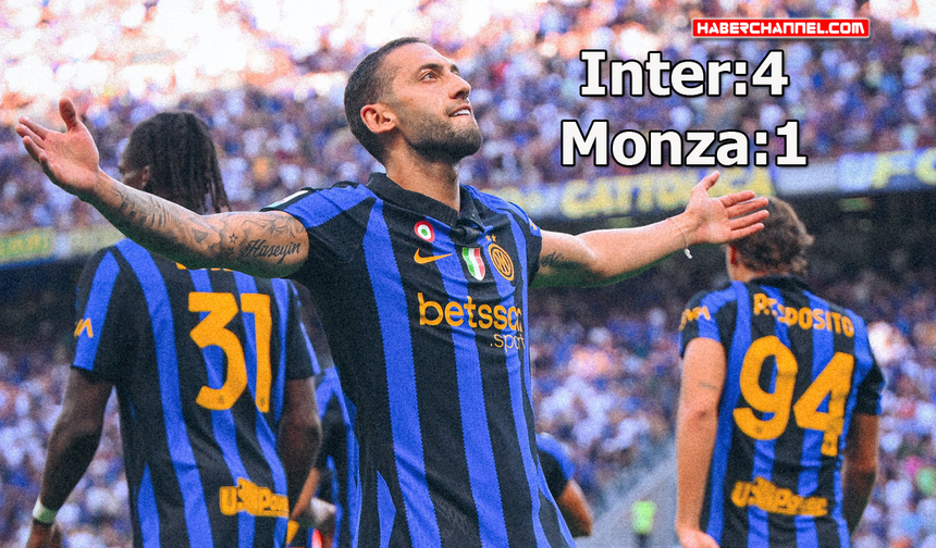 Hakan Çalhanoğlu’nun gol attığı maçta Inter sezona galibiyetle başladı