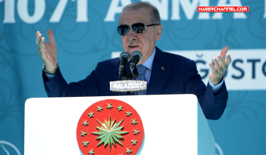 Cumhurbaşkanı Erdoğan: "Herkes bilsin ve anlasın; bölgemizde tarih yeniden yazılıyor"