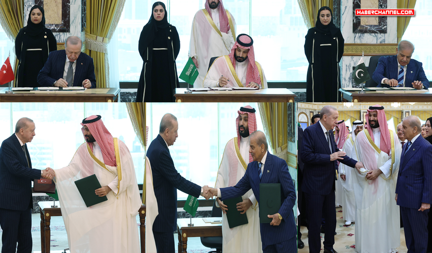 Türkiye, Suudi Arabistan ve Pakistan, Mekke Ortak Savunma Anlaşması'nı imzaladı