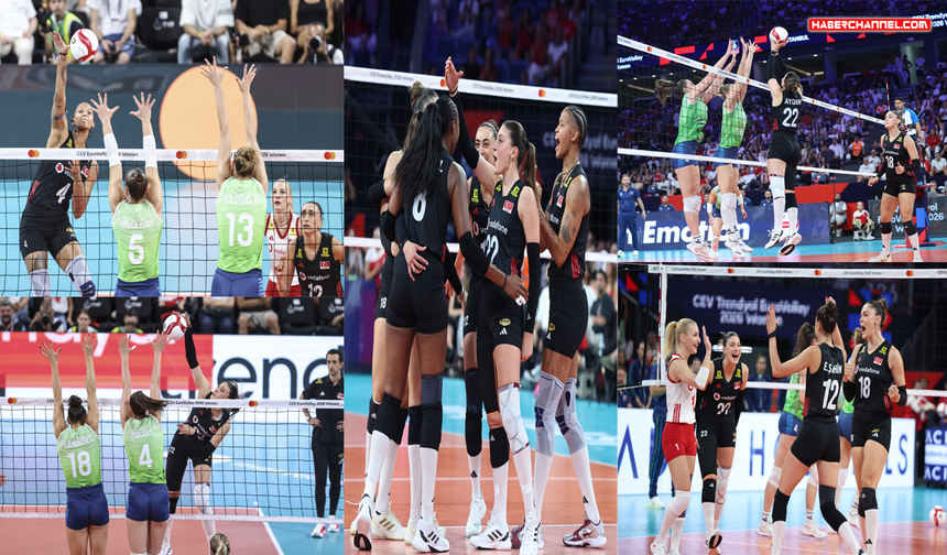 Filenin Sultanları, CEV Avrupa Voleybol Şampiyonası'nda 2'de 2 yaptı