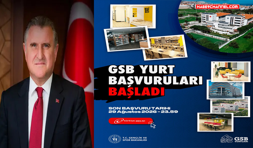 Gençlik ve Spor Bakanlığı yurt başvuruları başladı