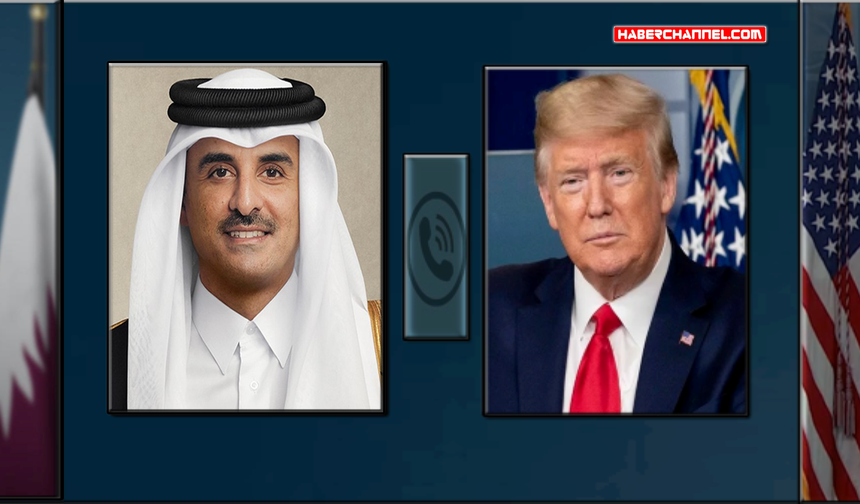 Trump ile Katar Emiri Al Sani telefonda görüştü