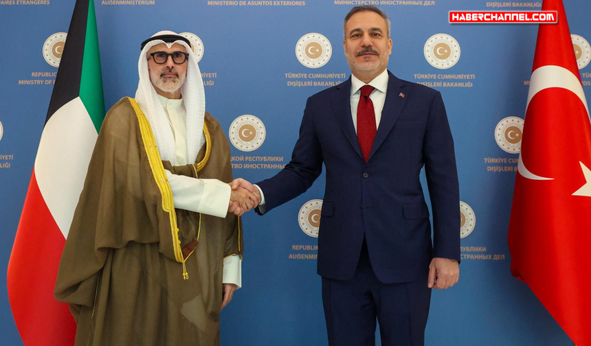 Bakan Hakan Fidan, Kuveytli mevkidaşı Al-Sabah ile görüştü