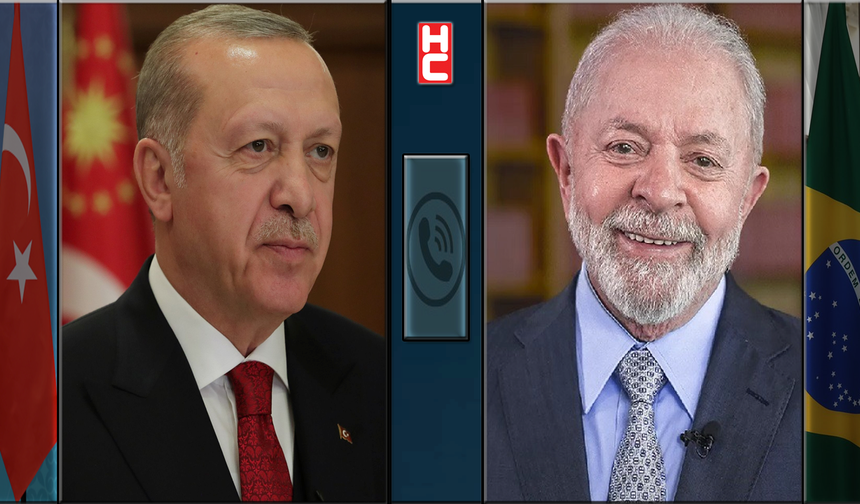 Cumhurbaşkanı Erdoğan, Brezilya Devlet Başkanı Lula da Silva ile görüştü