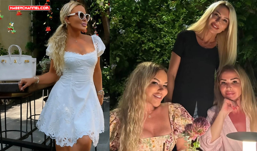 Aslı Sarar Aydın'ın Çeşme'de keyifli anları