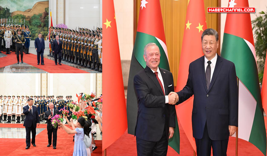 Çin Devlet Başkanı Xi Jinping, Ürdün Kralı 2’nci Abdullah ile görüştü