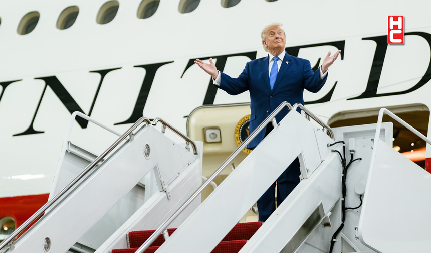 Donald Trump'tan 'Türkiye'de uçak değiştirdim' açıklaması