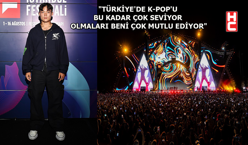 Hyeon-gyu Oh, K-Pop yıldızların İstanbul'daki konserine gitti