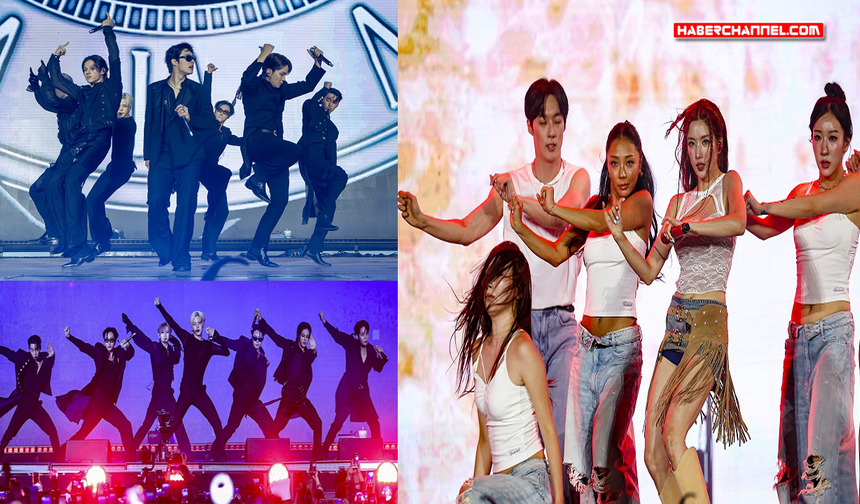 Kwon Eunbi ve ATEEZ sahne şovlarıyla İstanbul'da büyüledi