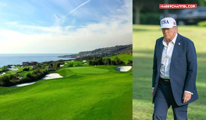 Trump'ın golf sahasında silahlı bir kişi yakalandı