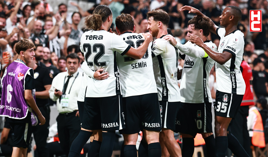 Beşiktaş sahasında Kauno Zalgiris’i 3-0 mağlup etti