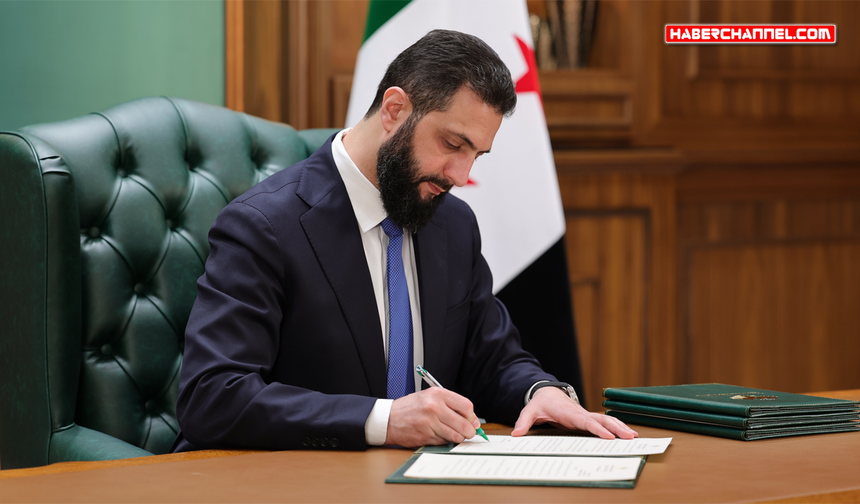 Suriye Cumhurbaşkanı Şara: "Yeniden imar ve inşa sürecine girdik"