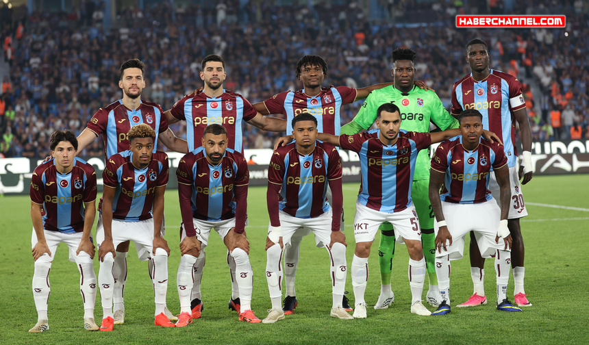 Trabzonspor, sahasında Ferencvaros’a 1-0'lık skorla mağlup oldu