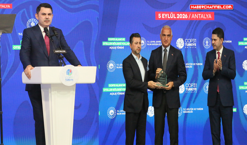 Bakan Murat Kurum: "Dünya Antalya'da buluşacak, dünya Antalya'da kucaklaşacak"