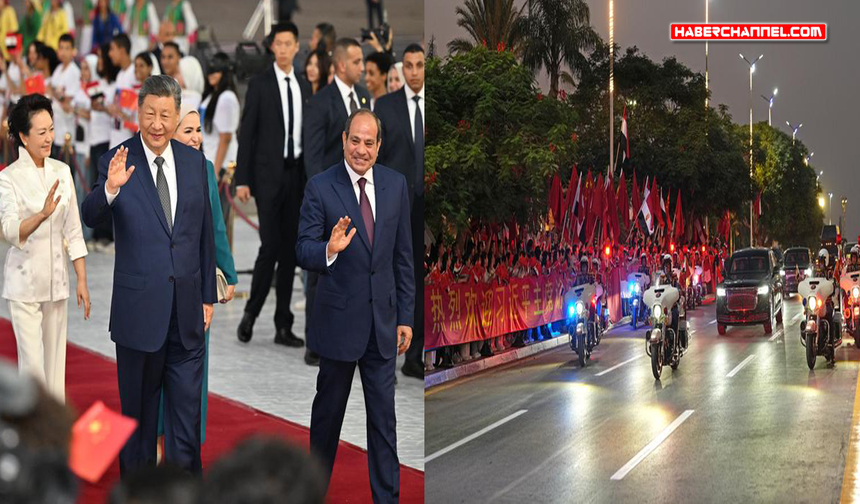 Çin Devlet Başkanı Xi Jinping, Mısır’da