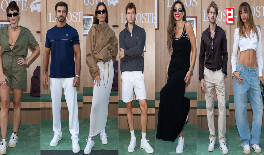Modaseverleri buluşturan özel lansman: Lacoste - Slam Break