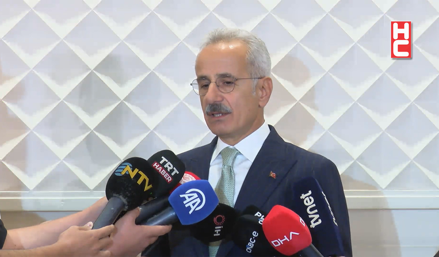(Gemi kazası) Bakan Abdülkadir Uraloğlu: "Maalesef şu ana kadar sağ olarak kimseye ulaşılamadı"