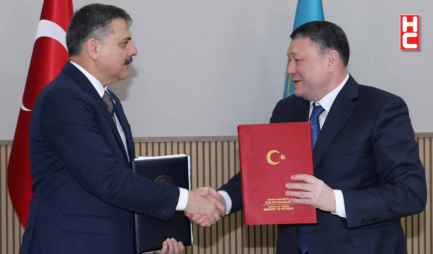 Türkiye ile Kazakistan arasında 'Geri Kabul Anlaşması' imzalandı