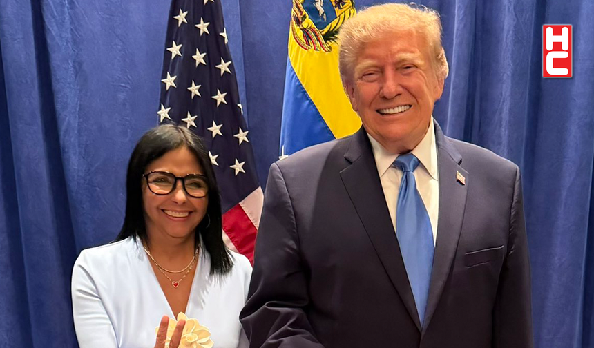 ABD Başkanı Trump, Venezuela Geçici Devlet Başkanı Delcy Rodríguez ile görüştü