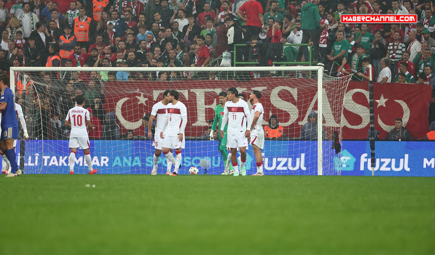 A Milli Futbol Takımı’ndan Uluslar A Ligi’ne kötü başlangıç