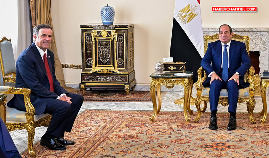 Mısır Cumhurbaşkanı Sisi, CIA Direktörü John Ratcliffe ile görüştü