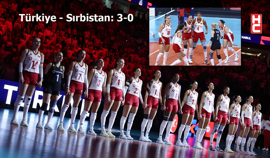 A Milli Kadın Voleybol Takımı, Avrupa Şampiyonası'nda finale yükseldi