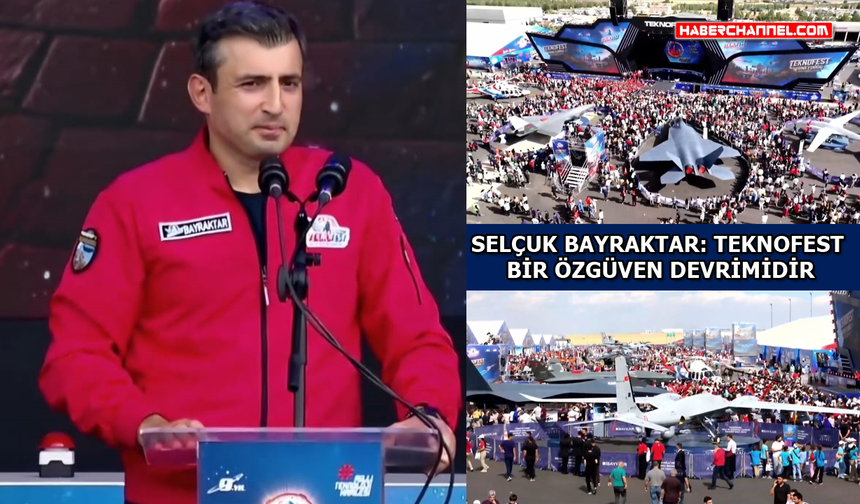 Selçuk Bayraktar, TEKNOFEST Güneydoğu'nun açılış programında açıklamalarda bulundu