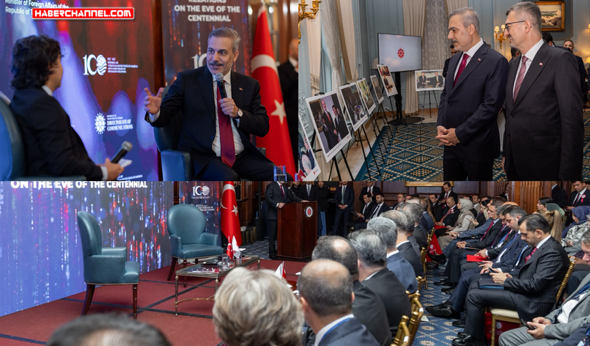 Hakan Fidan, New York'ta '100. Yıla Girerken Türkiye-ABD İlişkileri' Paneli'nde katıldı