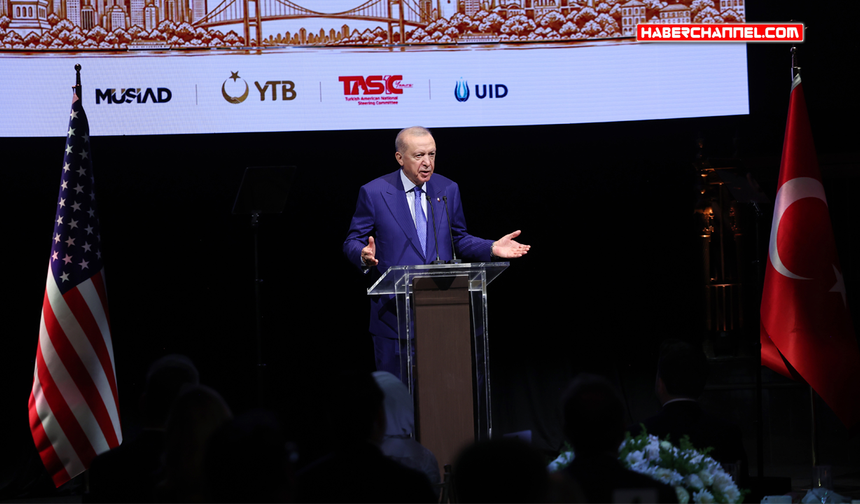 Cumhurbaşkanı Erdoğan, Türk ve Kardeş Toplulukları Buluşması'nda konuştu