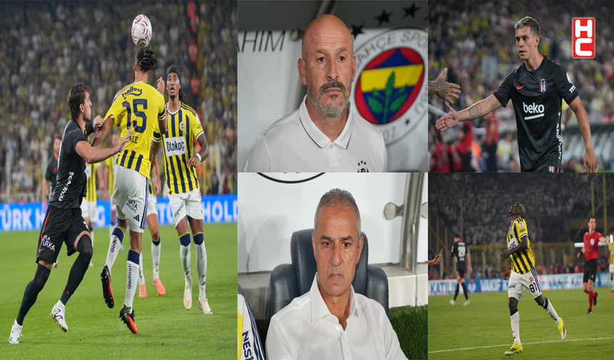 Fenerbahçe, sahasında Beşiktaş’a 2-1 mağlup oldu