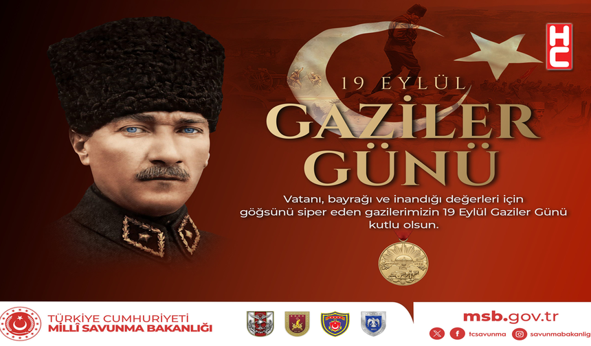 MSB'den 'Gaziler Günü' mesajı