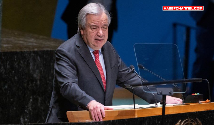 BM Genel Sekreteri Guterres: "Gazze'de hiçbir şeye benzemeyen bir yıkım yaşandı"