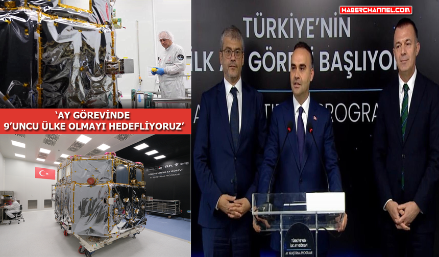 Bakan Kacır: "Ay Uzay Aracımızı 2027 yılının ilk aylarında uzaya uğurlamayı hedefliyoruz"