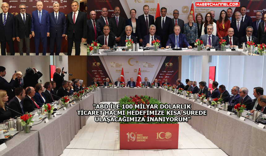 Cumhurbaşkanı Erdoğan, New York'ta iş insanlarıyla buluştu