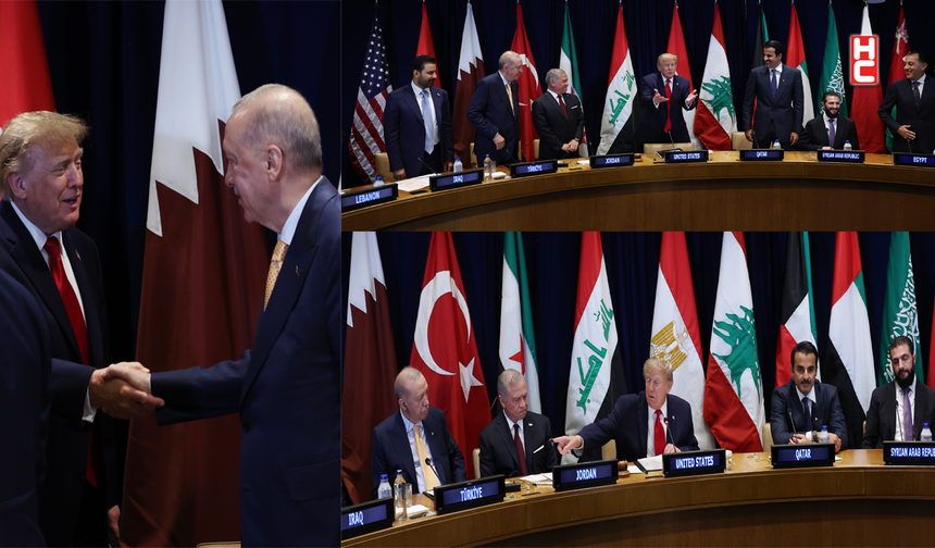 Cumhurbaşkanı Erdoğan, Trump'ın Körfez ülkesi liderleri ile düzenlediği zirveye katıldı