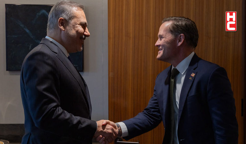 Bakan Fidan, ABD’nin BM nezdindeki Daimi Temsilcisi Büyükelçi Waltz ile görüştü